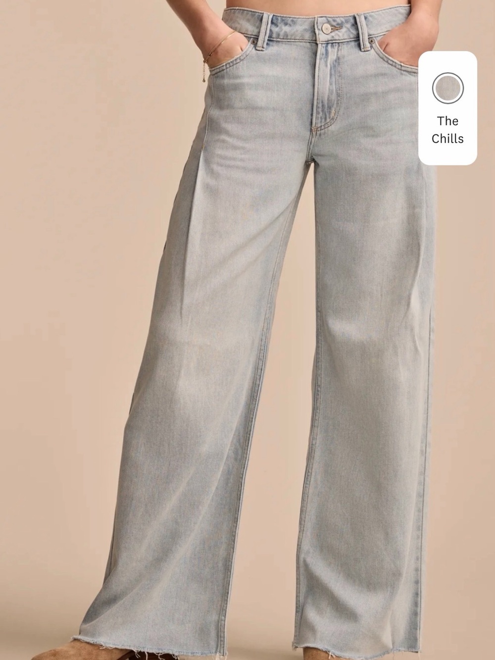 Lucky Brand Light Wash Wide Leg Palazzo Women’s Jeans -26 - Picture 2 of 15